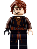 LEGO sw1095 Anakin Skywalker (Dirt Stains, Headset)
